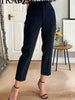 Women’s High Waist Slim Trousers by FitiqueFit