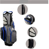Spacious and Portable  14 Way Golf Stand Bag with 9 Pockets