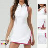Quick-Dry Polo Tennis Dress for Women