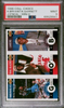 Graded 1996 Upper Deck Collectors Choice Kobe Bryant/Kevin Garnett/Jermaine O'Neal Mini Basketball Card PSA 9 Mint