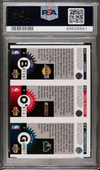 Graded 1996 Upper Deck Collectors Choice Kobe Bryant/Kevin Garnett/Jermaine O'Neal Mini Basketball Card PSA 9 Mint