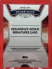 2024 Topps Resurgence Drake Maye #RRSDM Auto New England Patriots Rookie RC Football Card