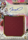 2024 Topps Inception Jayden Daniels #RJRAJD Jumbo Relic Auto /99 Rookie RC Football Card