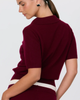 Tove Short Sleeve Cashmere Polo by Artless Forever