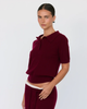 Tove Short Sleeve Cashmere Polo by Artless Forever
