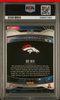 Graded 2024 Panini Prizm Bo Nix #23 Fireworks Green Prizm Rookie RC Football Card PSA 10 Gem Mint by Hall of Fame Sports Memorabilia