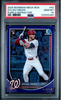 Graded 2025 Topps Bowman Mega Box Dylan Crews #42 Purple Refractor /250 Rookie RC Baseball Card PSA 10 Gem Mint by Hall of Fame Sports Memorabilia