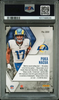 Graded 2023 Panini Phoenix Puka Nacua #200 Red Seismic /199 Rookie RC Football Card PSA 10 Gem Mint by Hall of Fame Sports Memorabilia