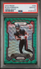 Graded 2023 Panini Prizm Bijan Robinson #305 Green Wave Rookie RC Football Card PSA 10 Gem Mint by Hall of Fame Sports Memorabilia