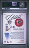 Graded 2024 Panini Donruss Elite Michael Penix Jr #4 Rookie Elitist Rookie RC Football Card PSA 10 Gem Mint by Hall of Fame Sports Memorabilia