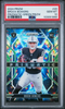 Graded 2024 Panini Prizm Brock Bowers #20 Prizmatic Green Prizm Rookie RC Football Card PSA 10 Gem Mint by Hall of Fame Sports Memorabilia
