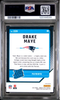 Graded 2024 Panini Donruss Optic Drake Maye #229 Purple Shock Rookie RC Football Card PSA 10 Gem Mint by Hall of Fame Sports Memorabilia