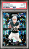 Graded 2024 Panini Prizm Brock Bowers #20 Prizmatic Green Ice Rookie RC Football Card PSA 10 Gem Mint by Hall of Fame Sports Memorabilia