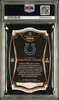 Graded 2020 Panini Select Jonathan Taylor #153 Die Cut Blue Prizm Rookie RC Football Card PSA 10 Gem Mint by Hall of Fame Sports Memorabilia