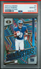 Graded 2024 Panini Illusions Malik Nabers #5 Shining Stars Rookie RC Football Card PSA 10 Gem Mint by Hall of Fame Sports Memorabilia