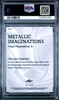 Graded 2025 Leaf Floyd Mayweather Jr #MI4 Metallic Imaginations Series 2 Gold /99 Boxing Card PSA 9 Mint by Hall of Fame Sports Memorabilia