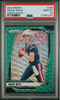 Graded 2024 Panini Prizm Drake Maye #329 Green Wave Rookie RC Football Card PSA 10 Gem Mint by Hall of Fame Sports Memorabilia