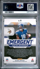 Graded 2020 Panini Prizm Justin Jefferson #10 Emergent Rookie RC Football Card PSA 10 Gem Mint by Hall of Fame Sports Memorabilia
