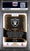 Graded 2024 Panini Select Brock Bowers #118 Neon Green Shock /499 Rookie RC Football Card PSA 10 Gem Mint by Hall of Fame Sports Memorabilia