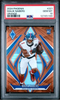 Graded 2024 Panini Phoenix Malik Nabers #221 Orange Rookie RC Football Card PSA 10 Gem Mint by Hall of Fame Sports Memorabilia