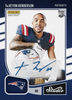 2025 Panini Instant NFL TreVeyon Henderson #SR37 Studio Rookies Auto /99 New England Patriots Rookie RC Football Card by Hall of Fame Sports Memorabilia