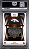 Graded 2024 Panini Select Bo Nix #382 Silver Prizm Rookie RC Football Card PSA 10 Gem Mint by Hall of Fame Sports Memorabilia