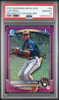 Graded 2025 Topps Bowman Mega Box Luis Pena #38 Prospects Fuschia Refractor /299 Rookie RC Baseball Card PSA 10 Gem Mint by Hall of Fame Sports Memorabilia