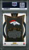 Graded 2024 Panini Select Bo Nix #30 Black & Green Shock Rookie RC Football Card PSA 10 Gem Mint by Hall of Fame Sports Memorabilia