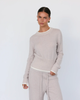 Tove Layered Cashmere Crewneck by Artless Forever