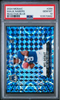 Graded 2024 Panini Mosaic Malik Nabers #284 Reactive Blue Rookie RC Football Card PSA 10 Gem Mint by Hall of Fame Sports Memorabilia