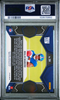 Graded 2024 Panini Mosaic Malik Nabers #284 Reactive Blue Rookie RC Football Card PSA 10 Gem Mint by Hall of Fame Sports Memorabilia