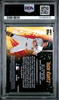 Graded 2025 Topps Bowman Chrome Mega Box Nick Kurtz #7 Meteoric Rise Rookie RC Baseball Card PSA 10 Gem Mint by Hall of Fame Sports Memorabilia