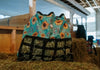 Sunflower Squash Blossom Trailer Hay Bag by Neon Spur