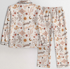 Yeehaw Howdy 2 Piece Satin Pajama Pant Set by Neon Spur