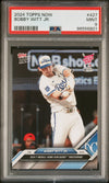 Graded 2024 Topps Now Bobby Witt Jr. #427 2024 HR Derby Baseball Card PSA 9 Mint
