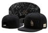 Classic Snapback Hat – Flat Bill Adjustable Baseball Cap by FitiqueFit
