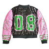 Alpha Kappa Alpha Sorority AKA 1908 Sequin Jacket by T-Shirt Crazed