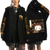 🏐 Haikyuu!! Karasuno High School Zip-Up Hoodie – Unisex Anime Streetwear by FitiqueFit