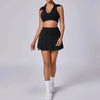 Seamless Tennis Skirt Set – Quick-Dry Workout Outfit by FitiqueFit