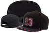 Skull Hand Snapback Hat – Flat Bill Adjustable Baseball Cap by FitiqueFit