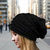 Oversized Slouchy Knitted Beanie by FitiqueFit