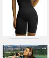 Seamless One-Piece Short Yoga Sportswear