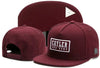 Skull Hand Snapback Hat – Flat Bill Adjustable Baseball Cap by FitiqueFit