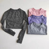 Seamless Yoga Crop Top for Women by FitiqueFit