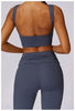 Yoga Clothing Sets Athletic Wear Women High Waist Leggings And Top Two Piece Set Gym Tracksuit Push Up Fitness Workout Outfits