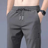 Slim Fit Stretch Jogger Pants with Elastic Waist by FitiqueFit