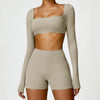 2 PCS Yoga Set Gym Clothes Sportswear Workout Tracksuits Sports Bra Gym Leggings Wear Athletic