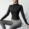 Womens Fleecing Full Zipper Sport Jacket With Thumb Hole