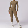 Yoga Jumpsuit Long Sleeved Zipper Rompers