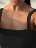 IAMSURE Sporty Activewear Slim Backless Jumpsuits Basic Solid Sleeveless